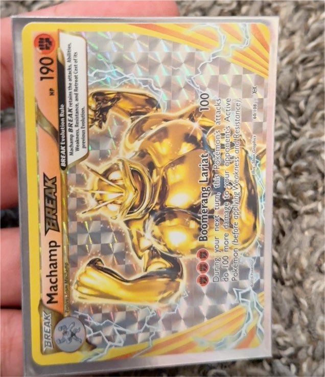 2016 Pokémon XY Evolutions #60 Machamp BREAK — front