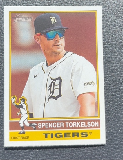 2025 Topps Heritage #81 Spencer Torkelson — front