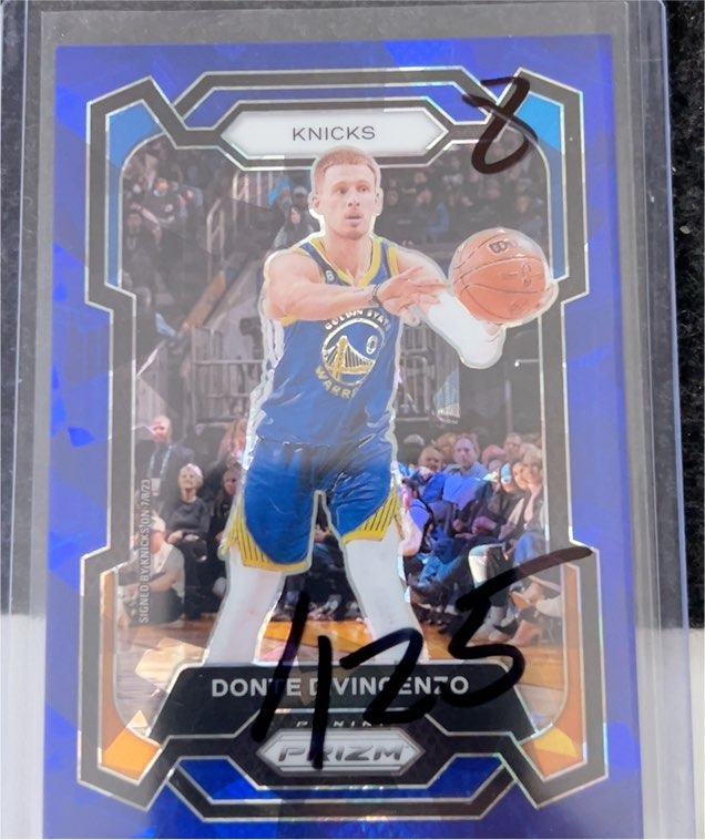 2023-24 Panini Prizm #280 Donte DiVincenzo — front