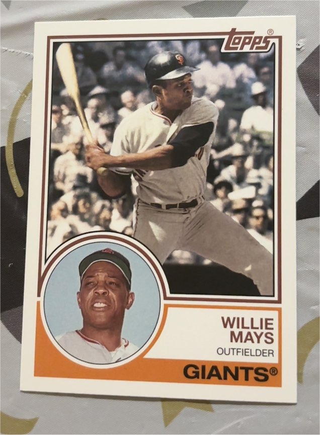 2015 Topps Archives #300 Willie Mays — front
