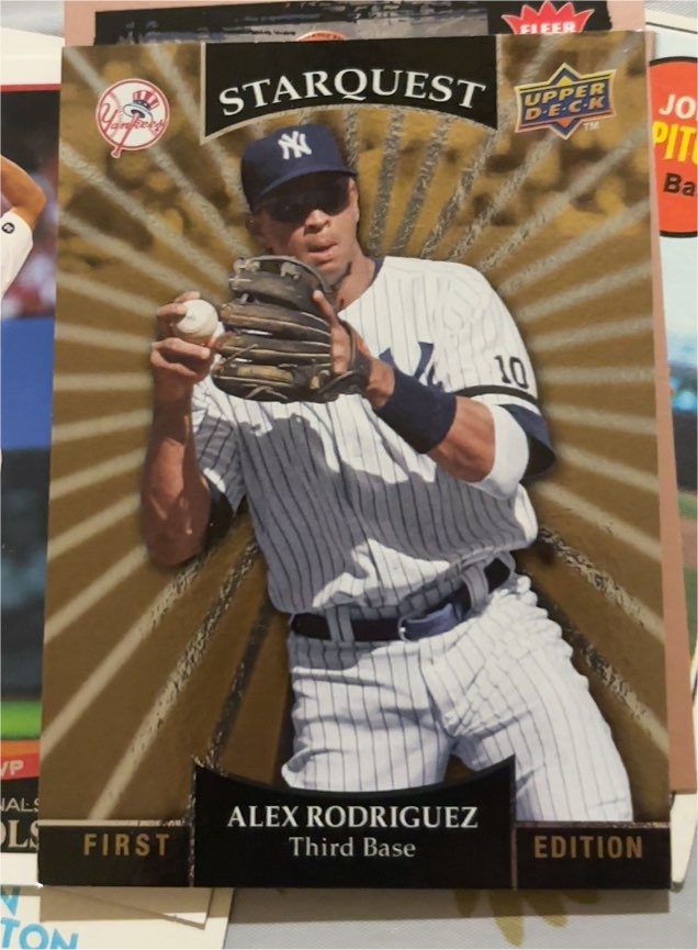 2009 Upper Deck First Edition StarQuest #SQ-2 Alex Rodriguez — front