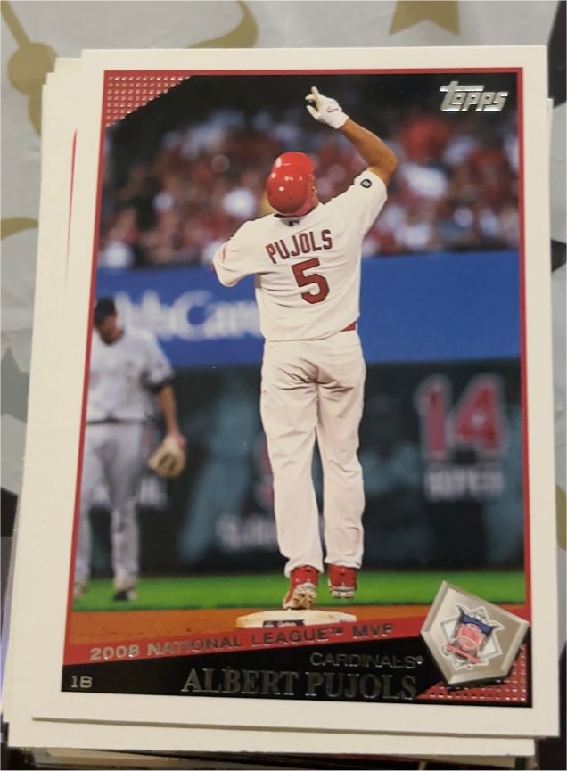 2009 Topps #217 Albert Pujols — front