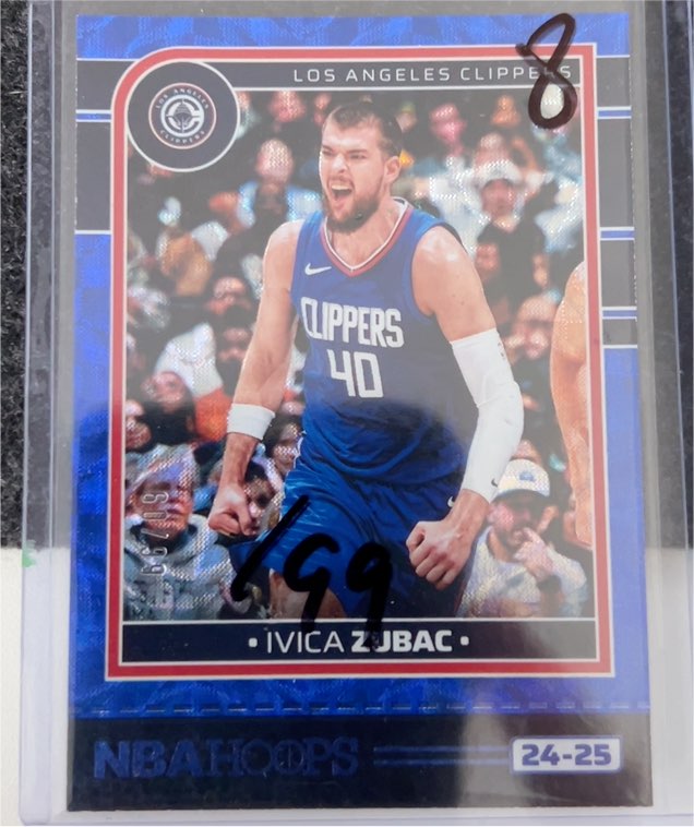 2024-25 Panini NBA Hoops #64 Ivica Zubac — front