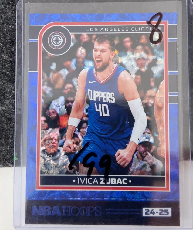 2024-25 Panini NBA Hoops #64 Ivica Zubac — front