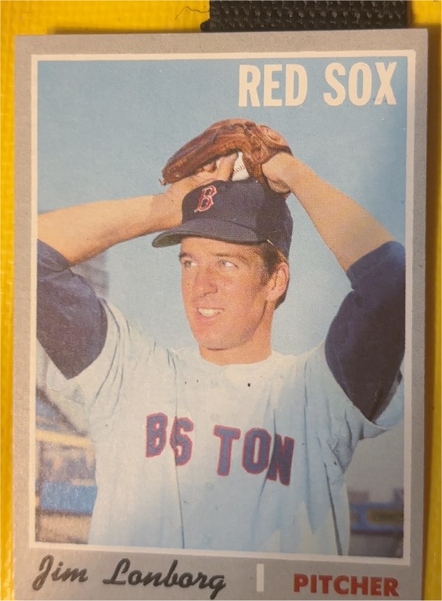 1970 Topps Baseball #665 Jim Lonborg — front