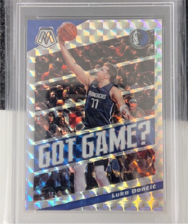 2019-20 Panini Mosaic #11 Luka Doncic Got Game? — front