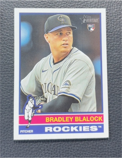 2025 Topps Heritage #351 Bradley Blalock — front