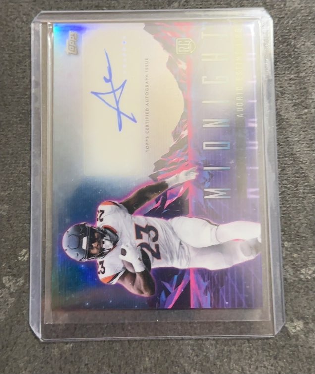 2024 Topps Midnight #RHS-AE Audric Estime — front