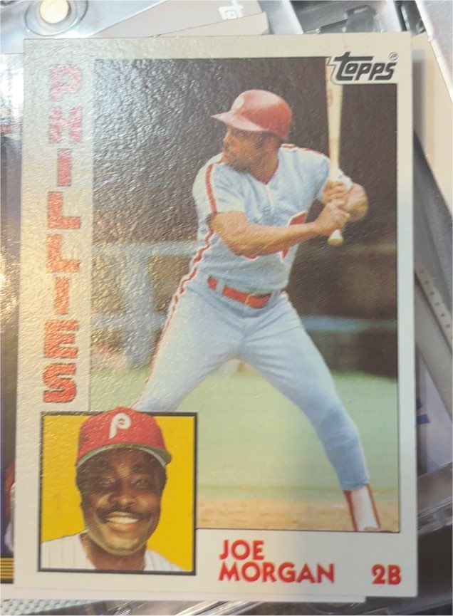 1984 Topps #210 Joe Morgan — front