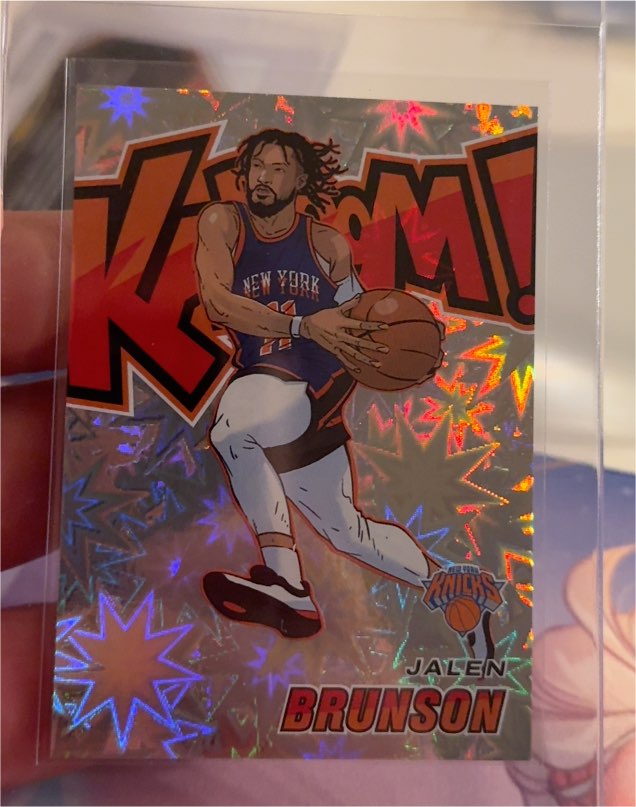 2024-25 Panini Revolution Kaboom! #13 Jalen Brunson — front