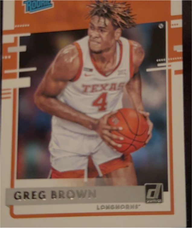 2021 Panini Chronicles Draft Picks #39 Greg Brown III — front
