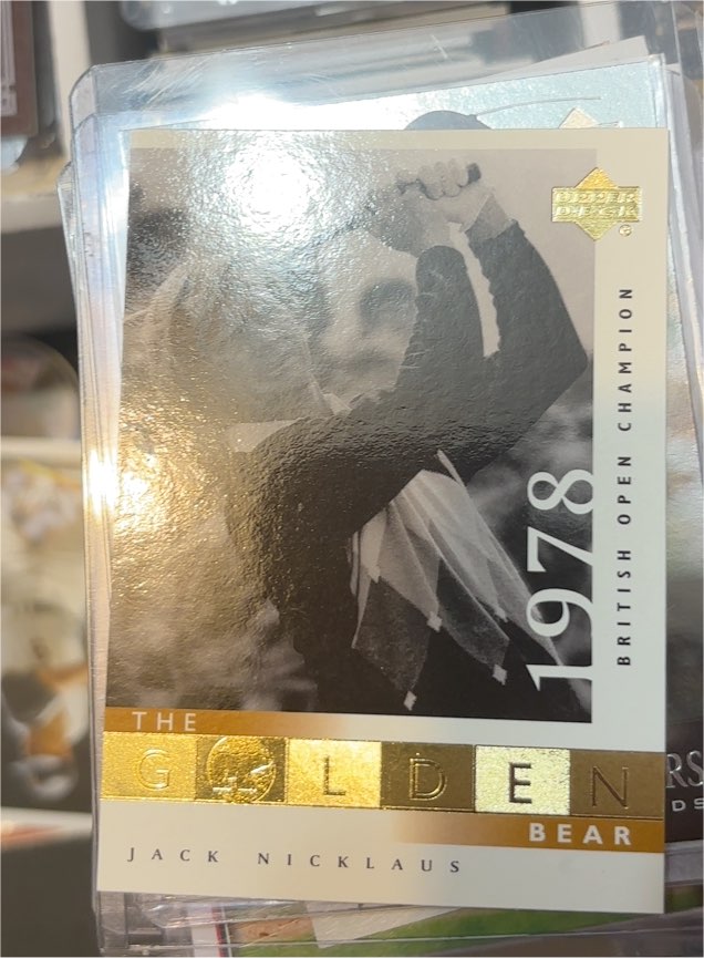2001 Upper Deck #120 Jack Nicklaus — front