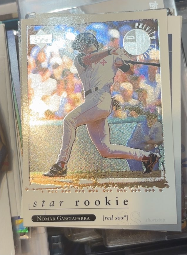 1998 Upper Deck Star Rookie #1 Nomar Garciaparra — front