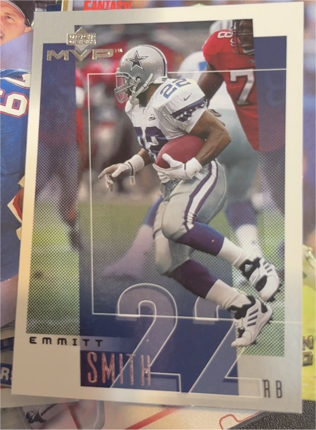 2001 Upper Deck MVP #71 Emmitt Smith — front