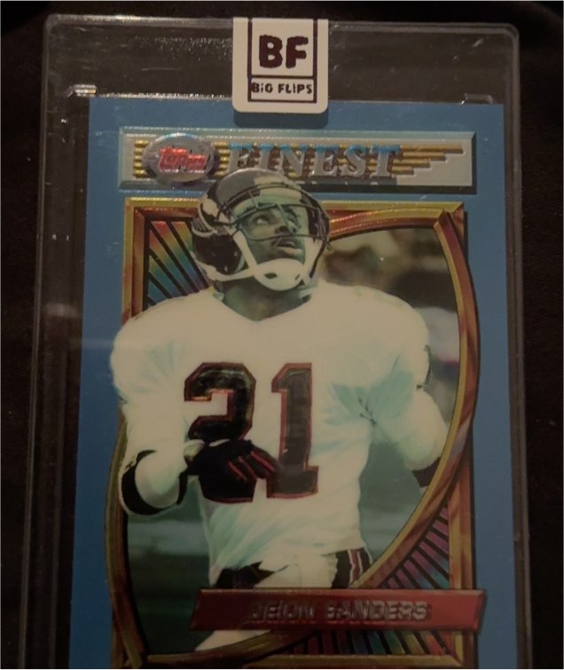 1994 Topps Finest #121 Deion Sanders — front