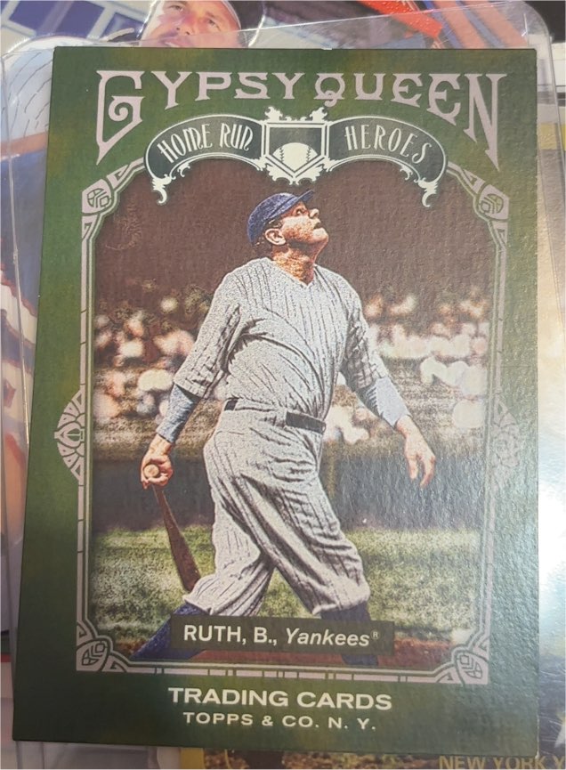 2011 Topps Gypsy Queen Home Run Heroes #HH1 Babe Ruth — front
