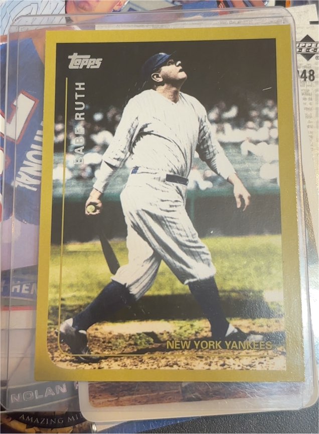 2010 Topps Vintage Legends Collection #VLC10 Babe Ruth — front