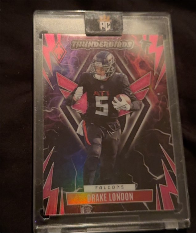 2023 Panini Phoenix Thunderbirds #TB-DL Drake London — front
