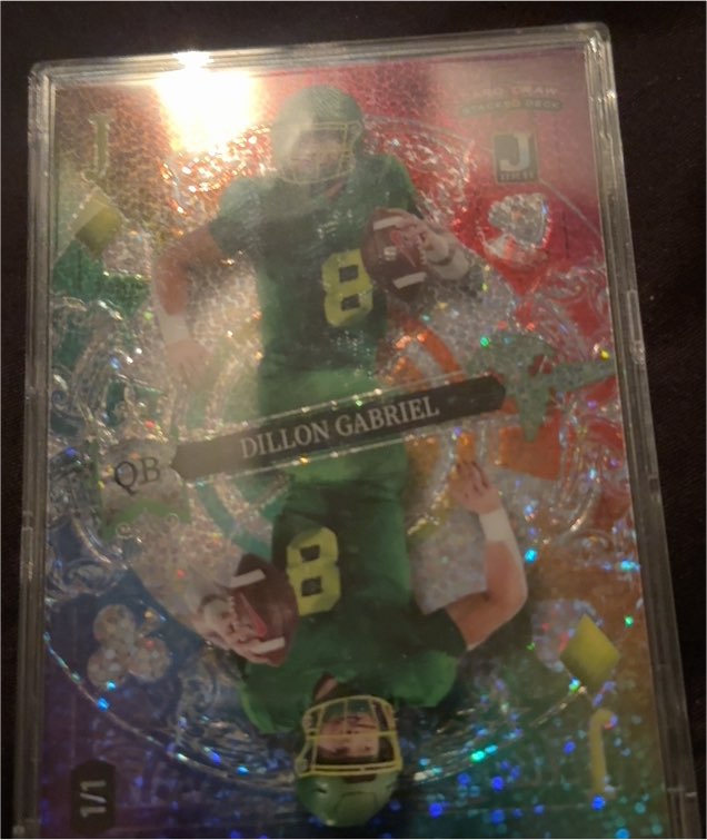 2023 Wild Card 5 Card Draw Stacked Deck #Dillon Gabriel — front