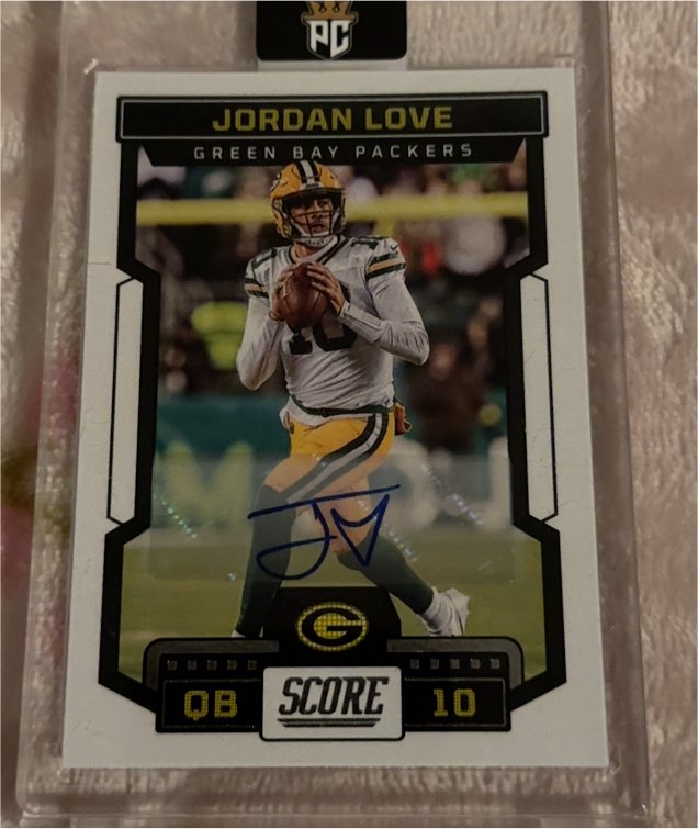 2023 Panini Score #90 Jordan Love — front