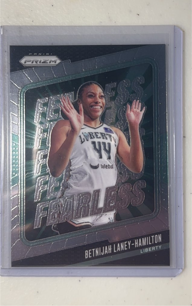 2024 Panini Prizm WNBA #4 Betnijah Laney-Hamilton Fearless — front