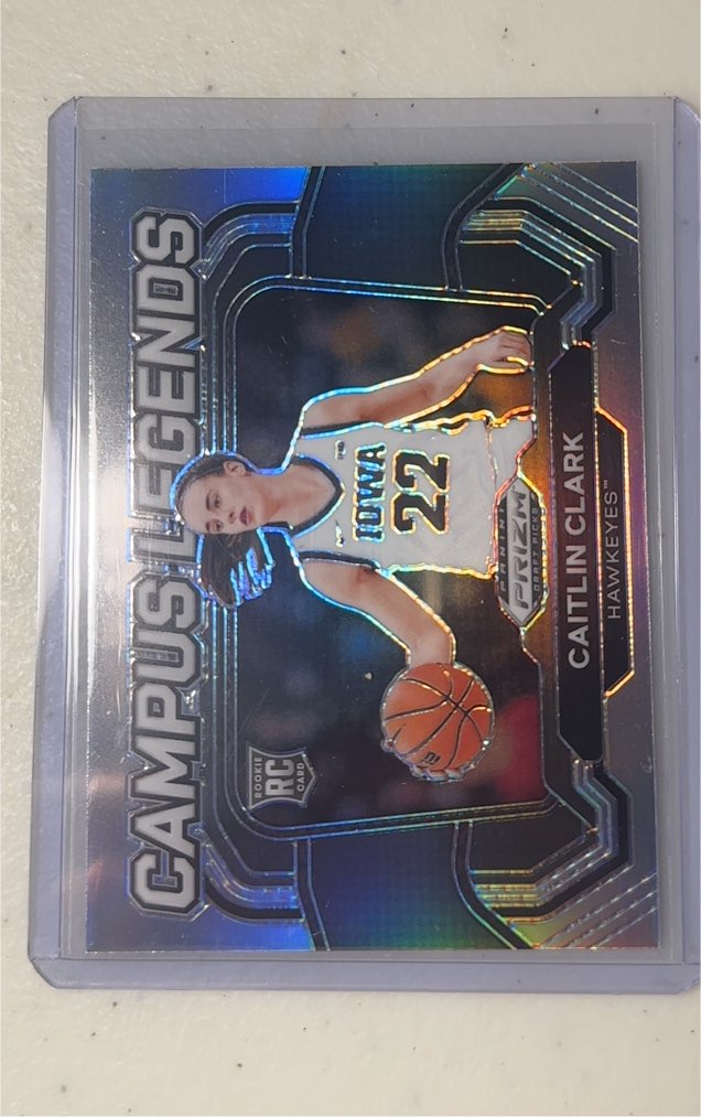 2024 Panini Prizm Draft Picks Campus Legends #5 Caitlin Clark — front