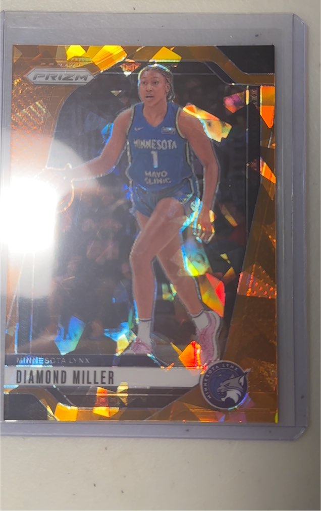 2024 Panini Prizm WNBA #63 Diamond Miller — front