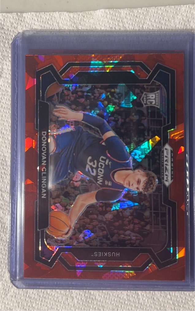 2024 Panini Prizm Draft Picks #95 Donovan Clingan — front