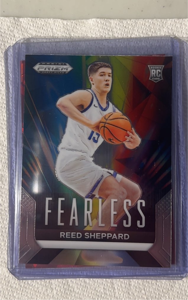 2024 Panini Prizm Draft Picks #20 Reed Sheppard Fearless — front