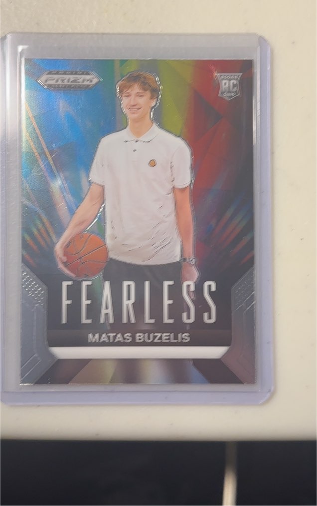 2024 Panini Prizm Draft Picks #14 Matas Buzelis Fearless — front