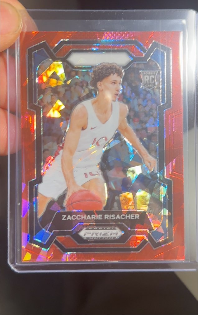 2024 Panini Prizm Draft Picks #69 Zaccharie Risacher — front