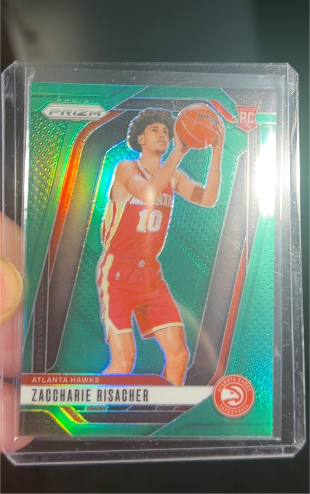 2024-25 Panini Prizm #265 Zaccharie Risacher — front