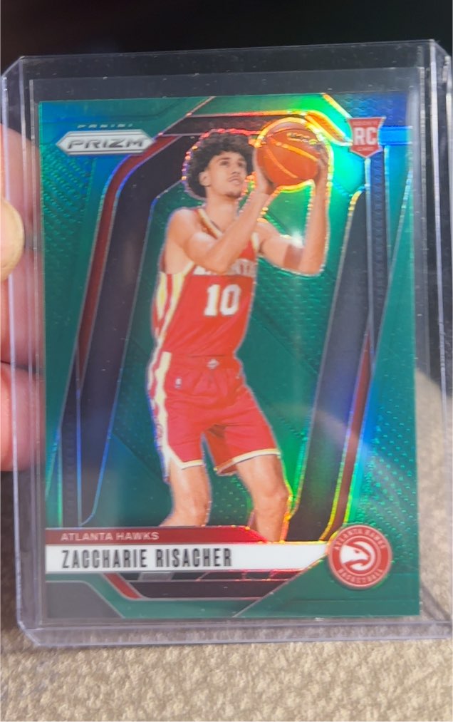 2024-25 Panini Prizm #265 Zaccharie Risacher — front
