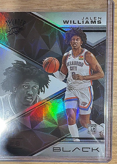 2022-23 Panini Black #Black Jalen Williams — front