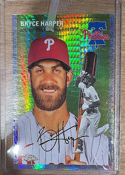 2023 Topps Chrome Platinum Anniversary #337 Bryce Harper — front