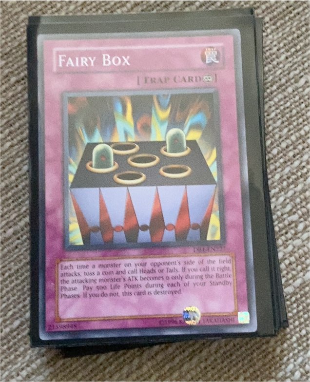 Yu-Gi-Oh! TCG Fairy Box Labyrinth of Nightmare LON-024 — front