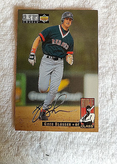 1994 Upper Deck Collector's Choice #2 Greg Blosser — front