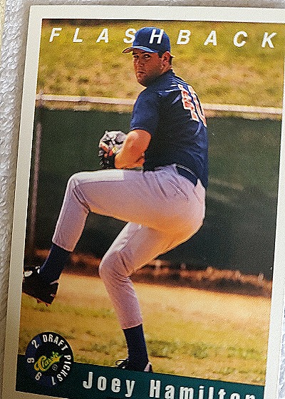 1992 Classic Best #54 Joey Hamilton — front