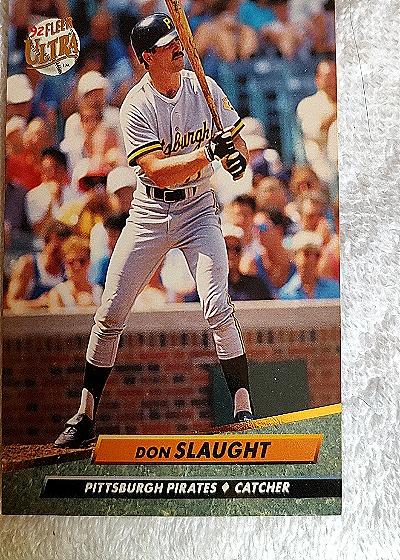1992 Fleer Ultra #258 Don Slaught — front