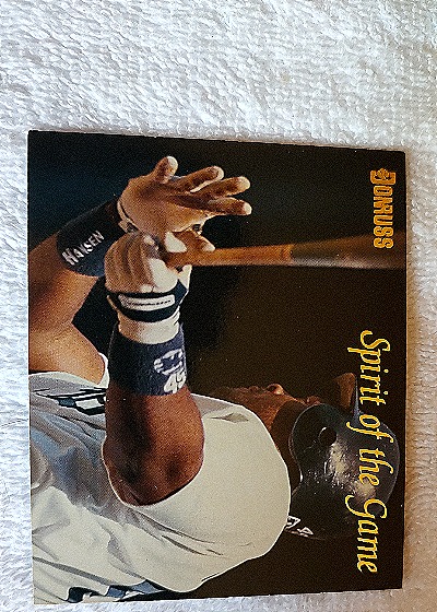 1993 Donruss Spirit of the Game #SG10 Cecil Fielder — front