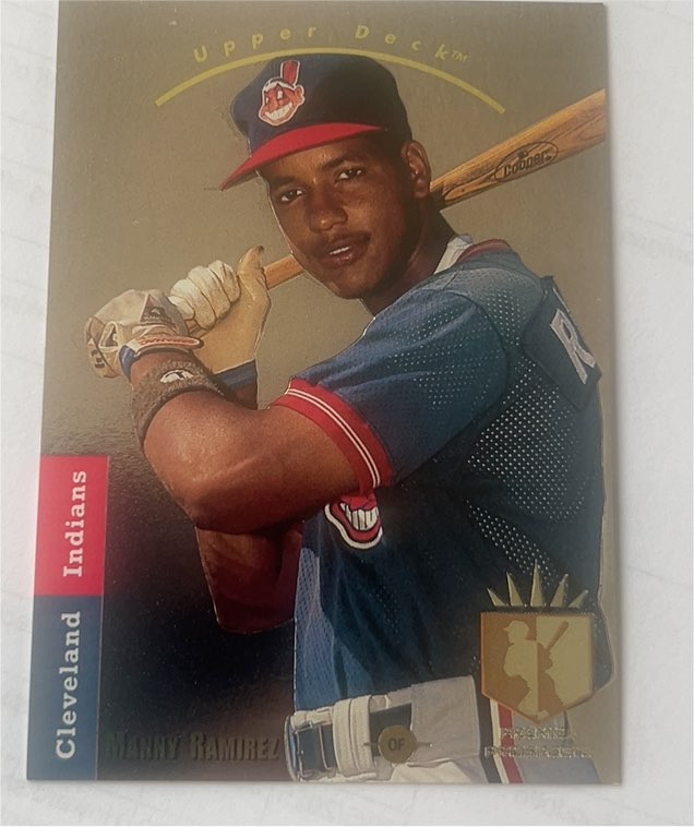 1993 Upper Deck SP #285 Manny Ramirez — front