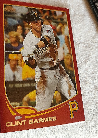 2013 Topps #475 Clint Barmes — front