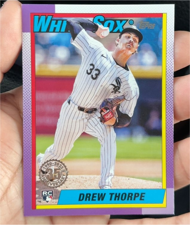 2025 Topps Series 1 #T90-8 Drew Thorpe — front