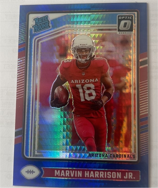 2024 Donruss Optic #276 Marvin Harrison Jr. — front