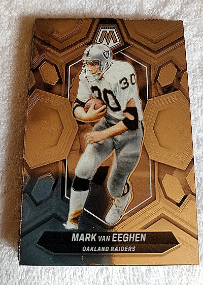 2024 Panini Mosaic #250 Mark van Eeghen — front