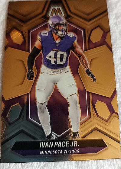 2024 Panini Mosaic #40 Ivan Pace Jr. — front