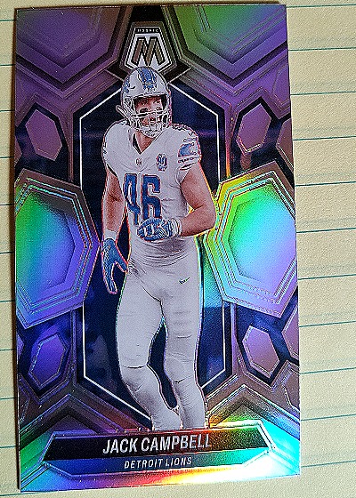 2024 Panini Mosaic #77 Jack Campbell — front