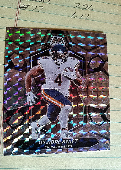 2024 Panini Mosaic #37 D'Andre Swift — front