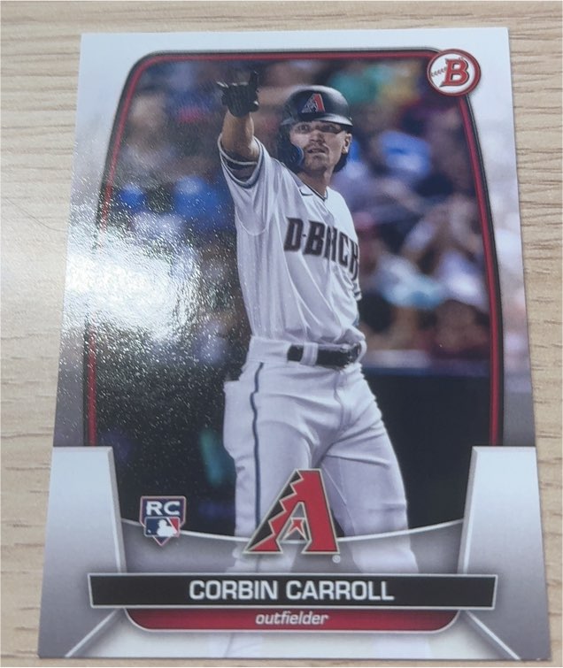 2023 Bowman #73 Corbin Carroll — front