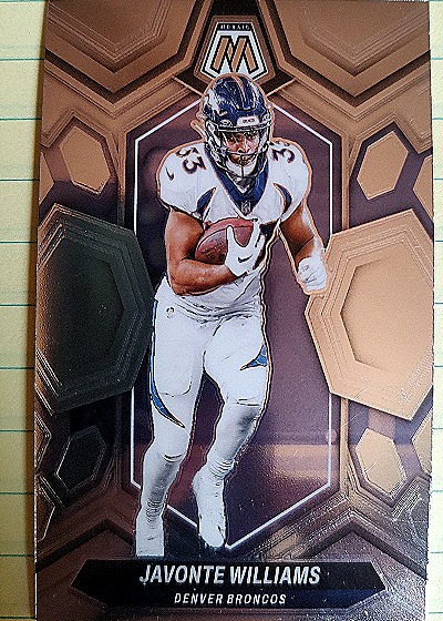 2024 Panini Mosaic #65 Javonte Williams — front